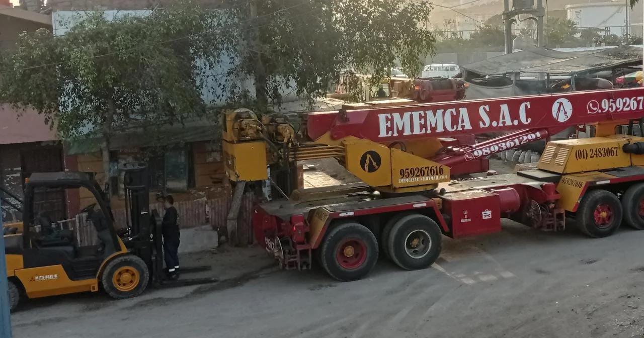 Grúas Ememca SAC | Alquiler de camiones grúas